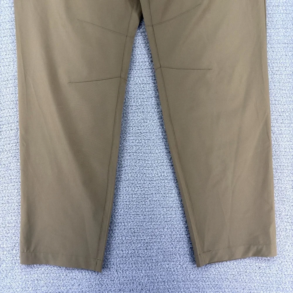 Fabletics The Only Pants Mens 32x32 (32x31) Brown Golf Chino Performance Stretch